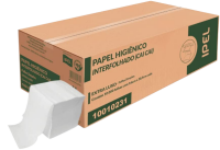 Imagem do produto Papel Higiênico Interfolhado Cai Cai Folha Simples Ipel 10.000 folhas